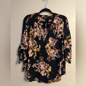 Torrid Black Floral Harper